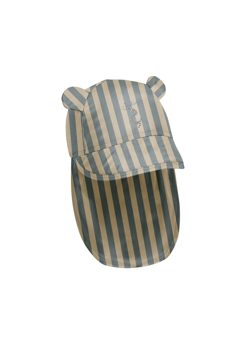 Konges Sløjd Sonnenhut "Aster Bear" Sailor Stripe