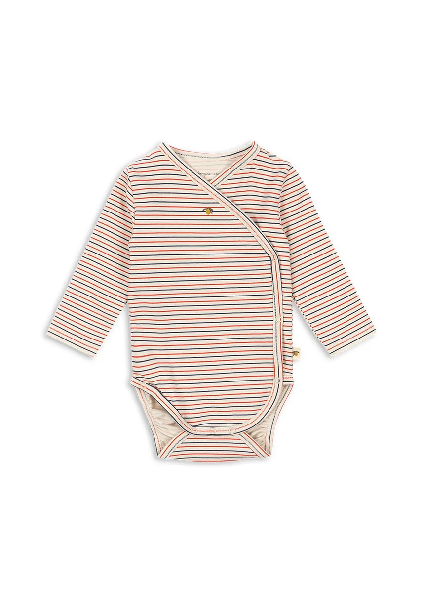 Konges Sløjd Body "Minnie" | Stripe Tricolore Petit