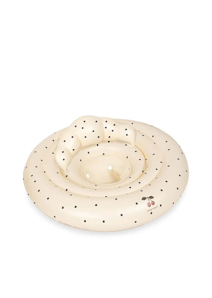 Konges Sløjd Baby Schwimmring | Navy Dot