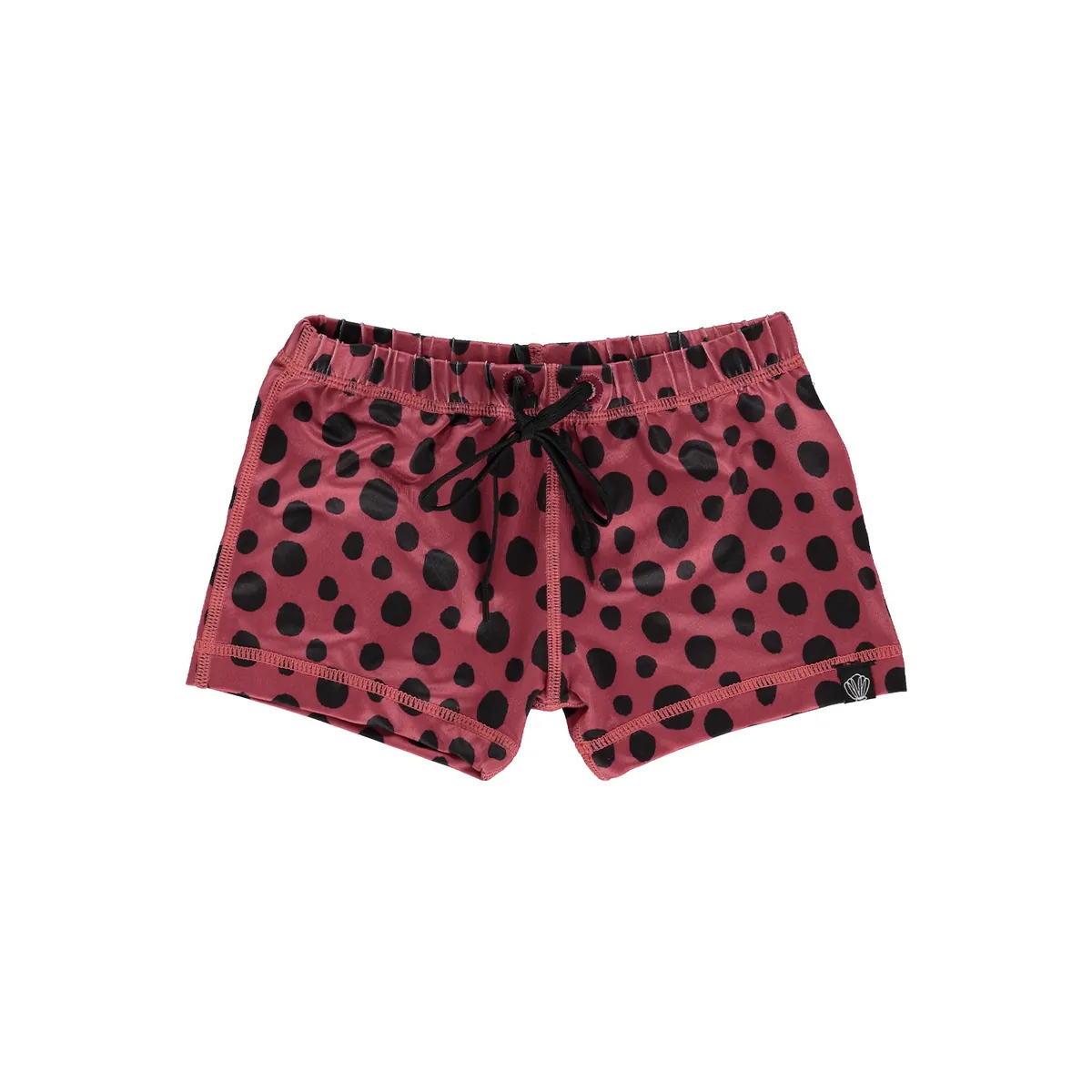 UV Badeshorts Red Velvet Punkte