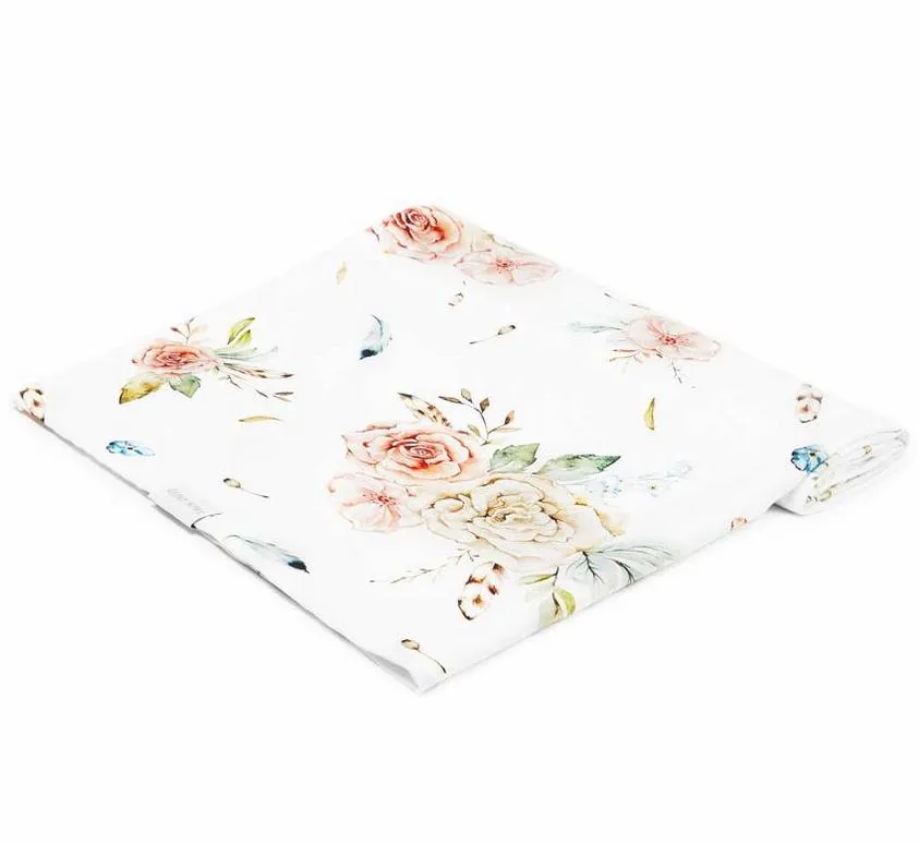 Bambus Muslin Swaddle Vintage Flower