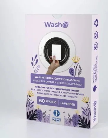 Washo Waschstreifen "Lavender"- 60 Stück