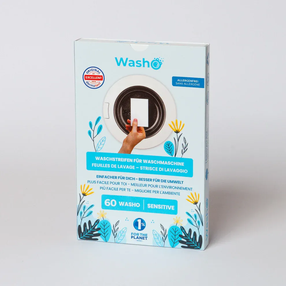 Washo Waschstreifen Sensitive - 60 Stück