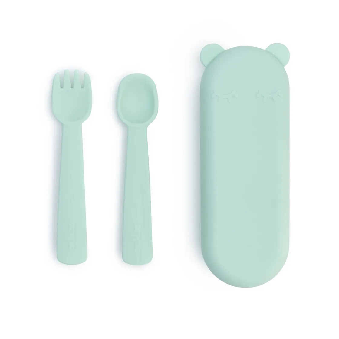 Feedie Besteckset mit Etui Mint