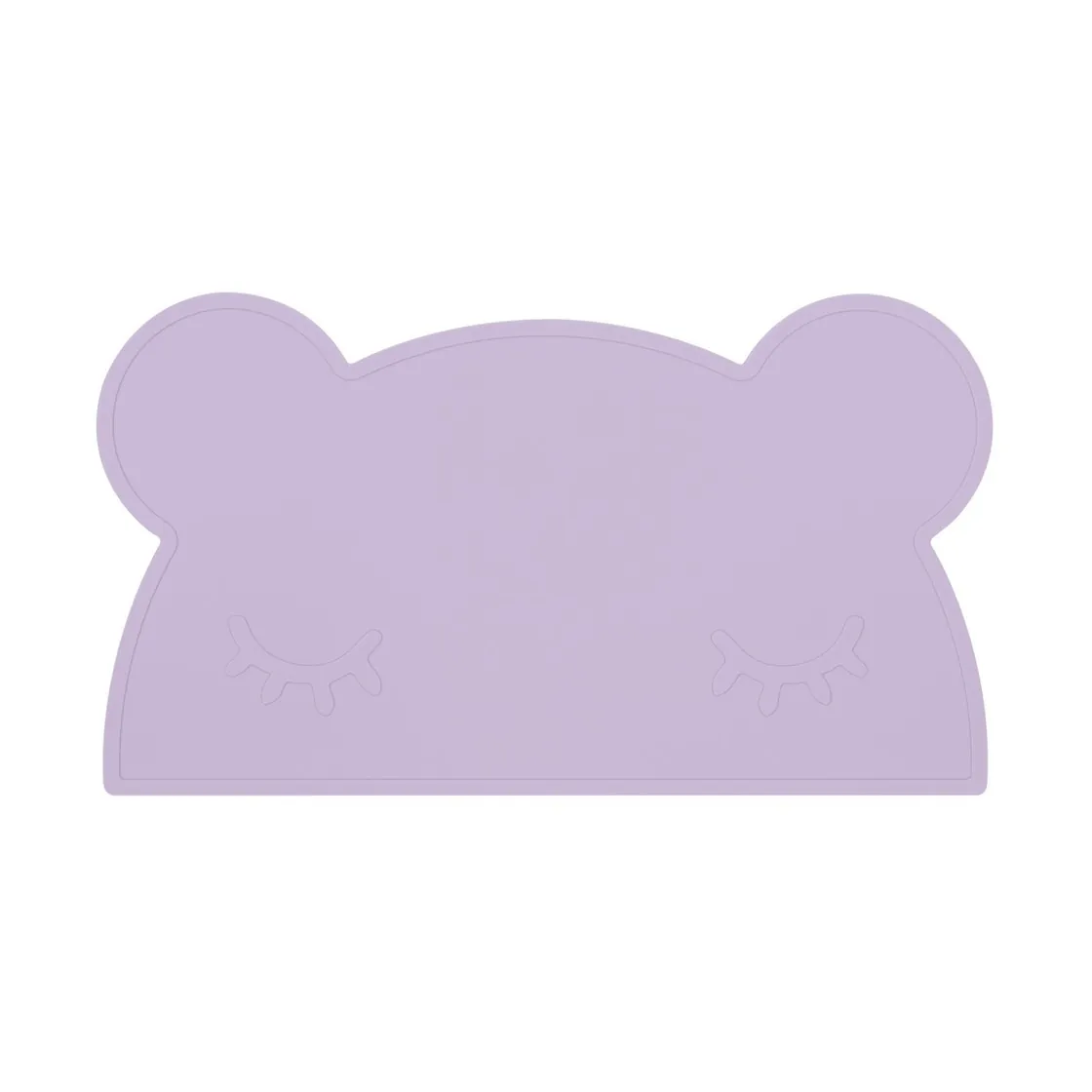 Silikon Tischset Bär Lilac