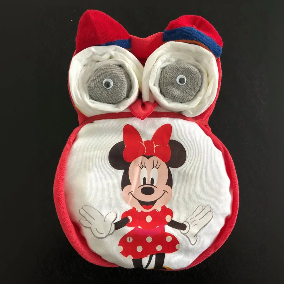 Windel-Eule "Minnie" Gr. 62/68