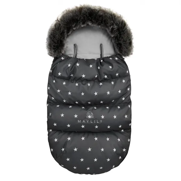 Fusssack Graphit Stars