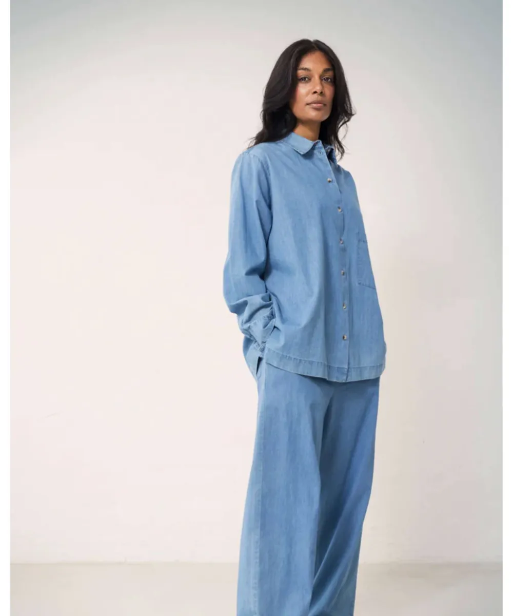 MarMar Copenhagen • Plano Hose Light Denim