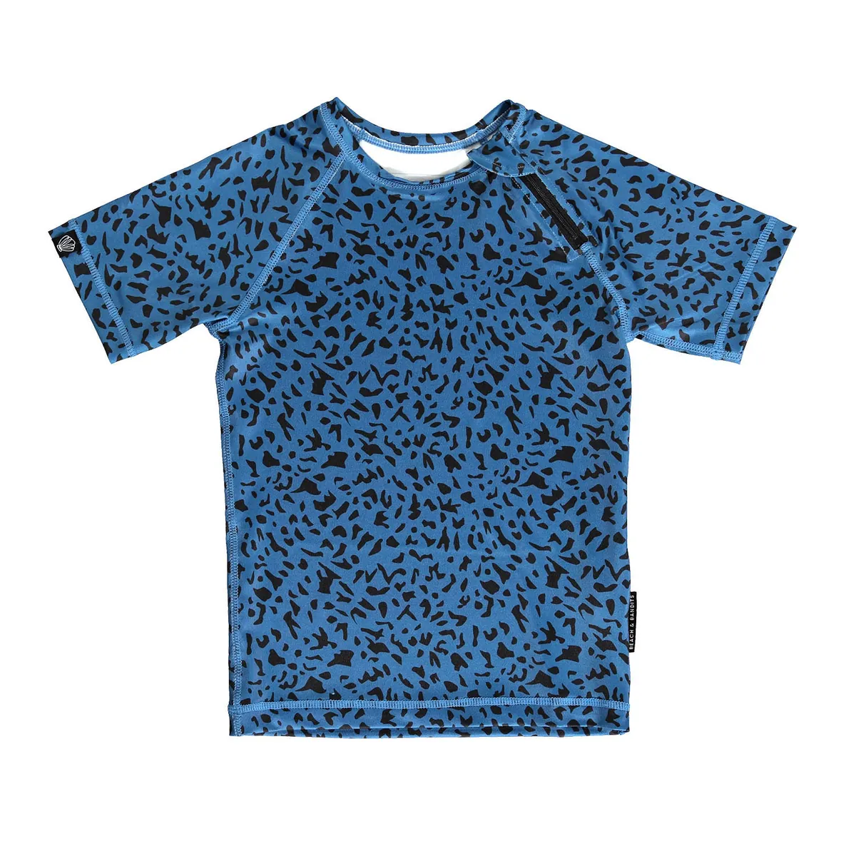 UV Badeshirt Blue Shark