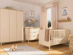Yuny by Paidi Hazel Kinderzimmer 3-teilig inkl. Wickelansatz